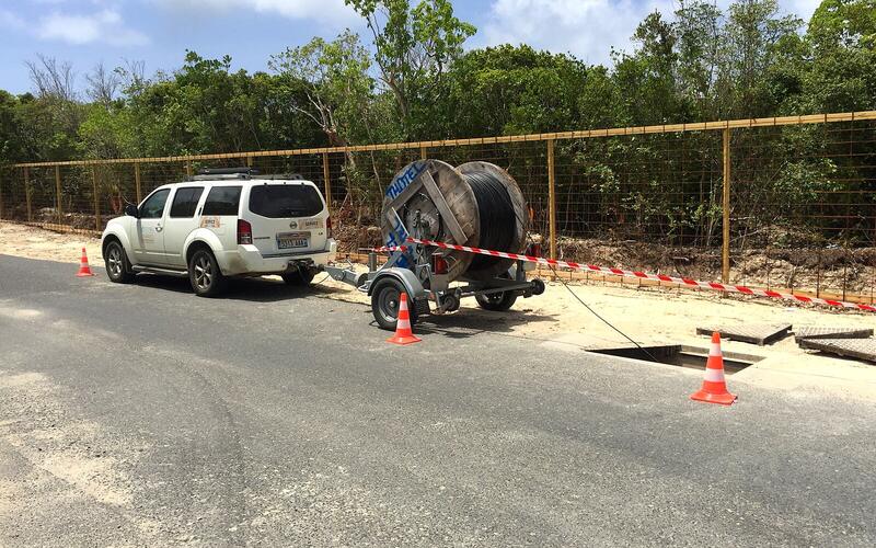 Pose de la fibre en zone pavillonnaire